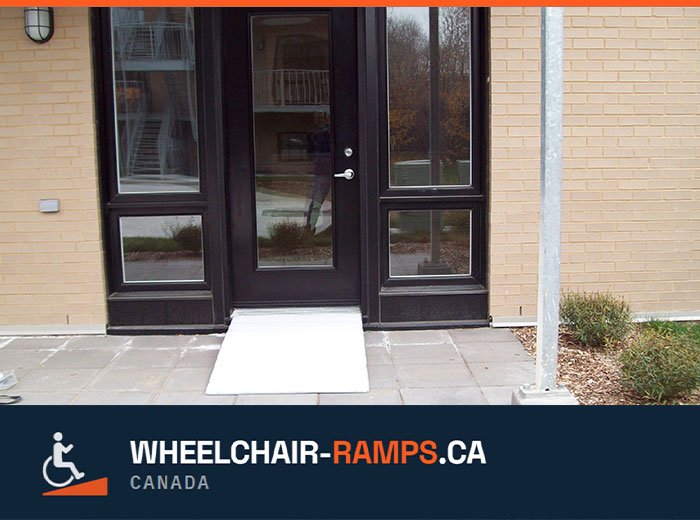 Threshold Ramp installed photo